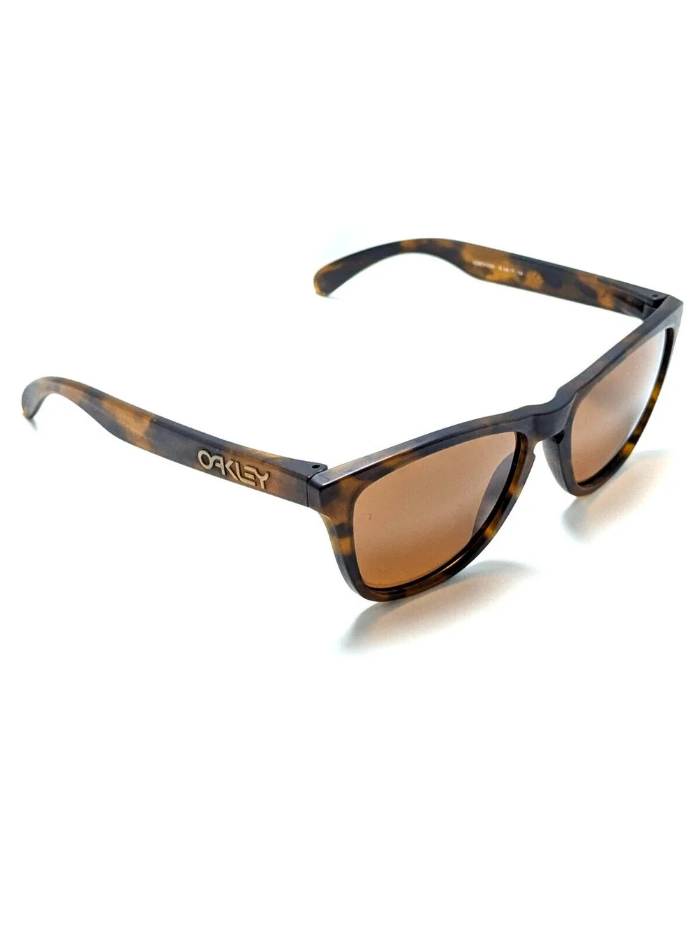 Oakley Frogskins OO9013-C555 Brown Tortoise Square Men's Sunglasses 55-17-139
